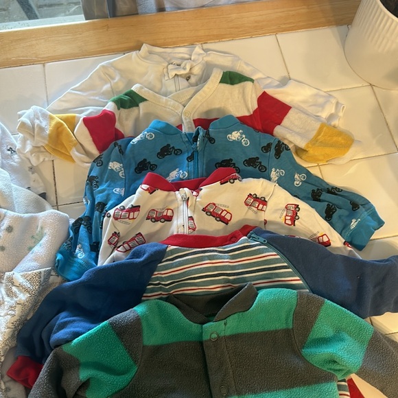 10 baby boy sleepers bundle (0-3/3months) - Picture 3 of 4